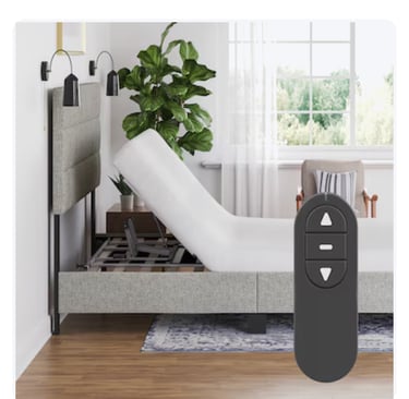 Adjustable bed for older person