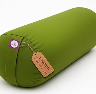 Organic Cotton Yoga Bolster.