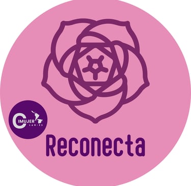 símbolo del programa reconecta de cimujer para la promoción del bienestar emocional de las mujeres migrantes