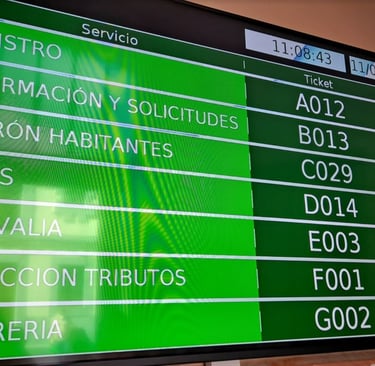 imagen de oficina para empadronarse en españa