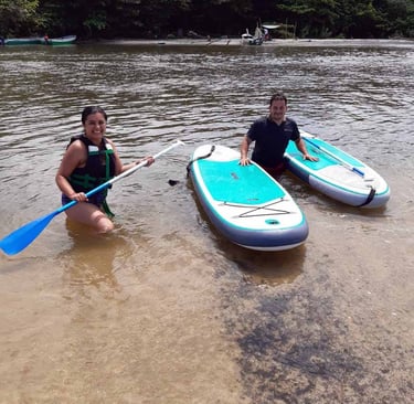 Tour Paddle Borad Don Diego river Santa Marta