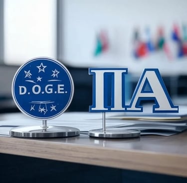 Global Governance Standards for Efficiency and Accountability (GGSEA)  Institute of Internal Auditors IIA standards and DOGE 