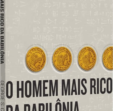 Capa do livro O Homem Mais Rico da Babilônia, de George S. Clason.