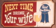Pabst Blue Ribbon beer