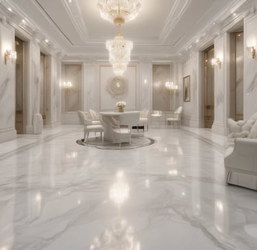 photo of white staircase