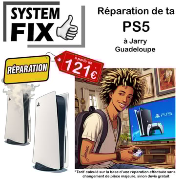 réparation PS5 en Guadeloupe