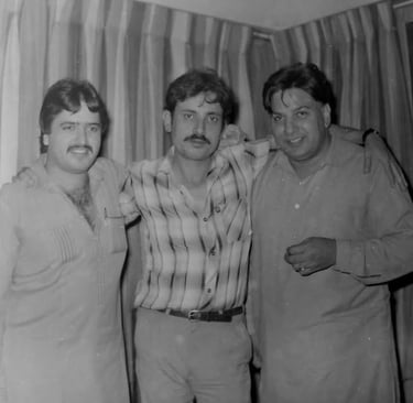 Writer of To Levaney Khan ,Saleem Murad , Director Saed ali khan & Still Photographer Zulfi 