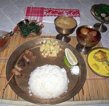 Assamese traditional food