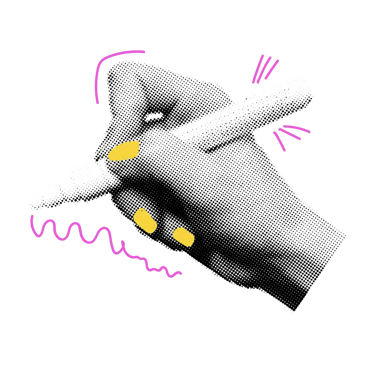 Mano escribiendo
