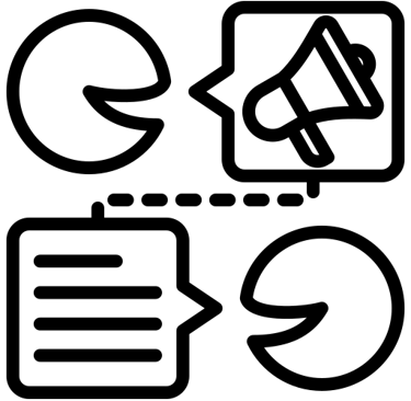 word of mouth icon