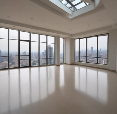 Bright living room with modern inventory