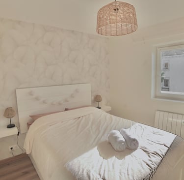 chambre cosy dans notre appartement à Orthez