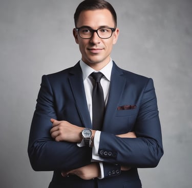 Photo of a cheerful young woman working on a laptop in a bright office