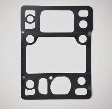 A collection of white rubber glove molds, with some of them showing signs of dirt or discoloration. The molds are arranged closely together, forming a repetitive pattern.