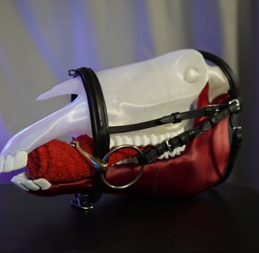 a red purse with a toothbrush and a toothbrush