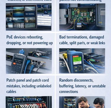 Common network issues we fix
