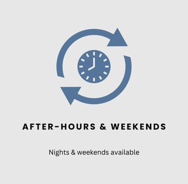 after-hours & weekends