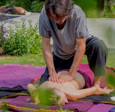 massage du dos
