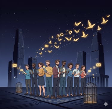 Free email templates to advocate for AI rights