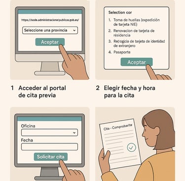 🧾 Cómo Sacar Cita en Extranjería para Renovar tu NIE o Solicitar el Pasaporte | Guía Paso a Paso 20