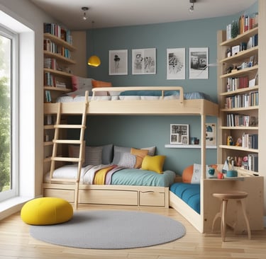 Bright living room with modern inventory