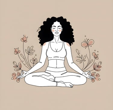 personne en harmonie, sérénité et paix obtenues après les actions feng shui dans l'habitat