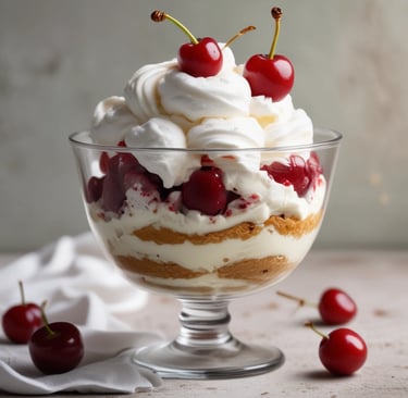 Close-up of colorful frozen treats displayed in a variety of containers.