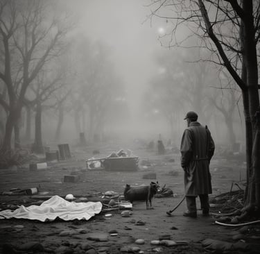 person holding blue plastic container