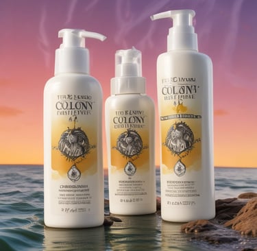 Tall, grey apartment building with connecting skybridge