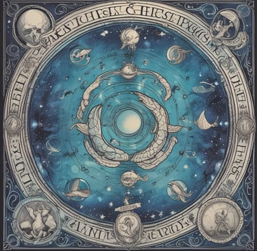 silhouette of droplets