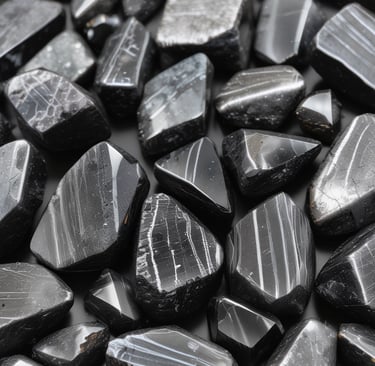 brown and black abstract painting