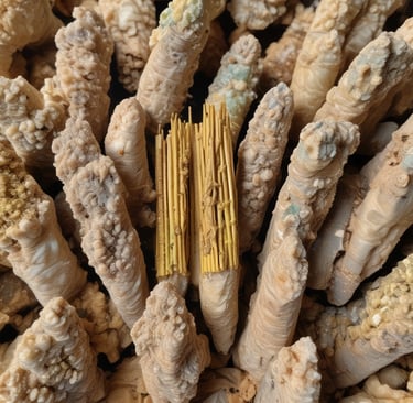 photo of white staircase