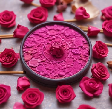 a close up of a red rose on a bush