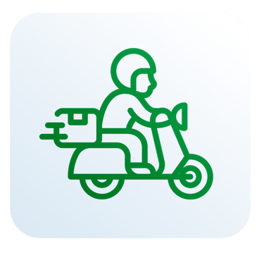 Delivery de bateias