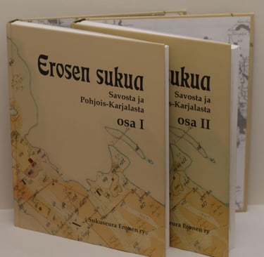 Tilaa sukukirjat