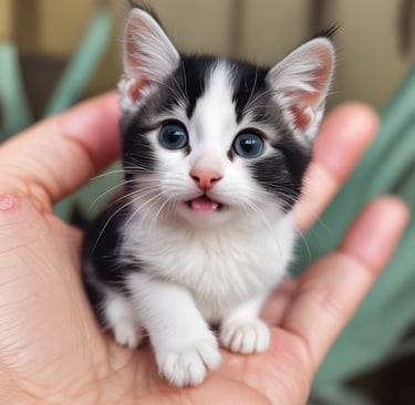 A practitioner interacting with a rabbit, demonstrating care.