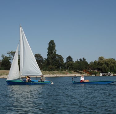 Boote auf der Donau