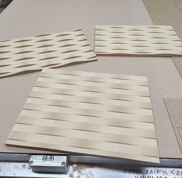 MDF CNC cutting in Vilnius