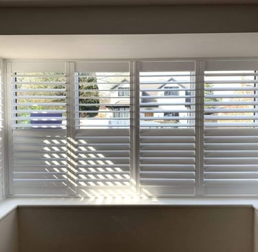 Bay Window Shutters Installation Kingston upon Thames