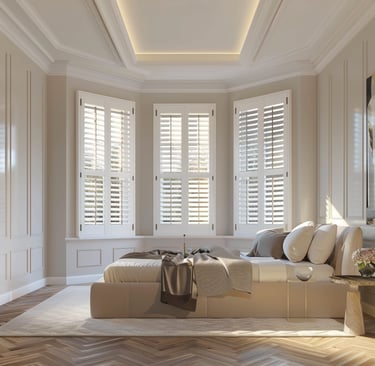 Plantation Wooden Shutters Sheen