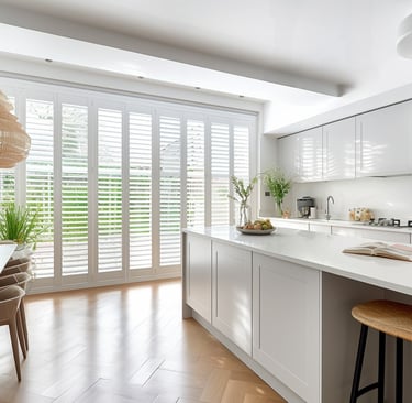 Tracked Shutter Installation | Affordable Plantation Shutters Twickenham