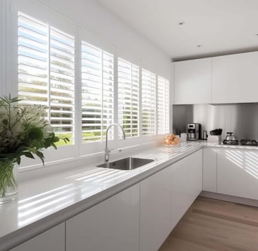 Waterproof Plantation Shutter Installation Raynes Park