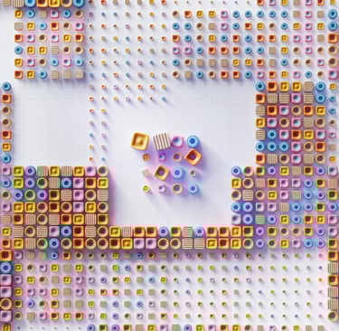 GORIGO presents a picture of a colorful picture of a colorful pattern