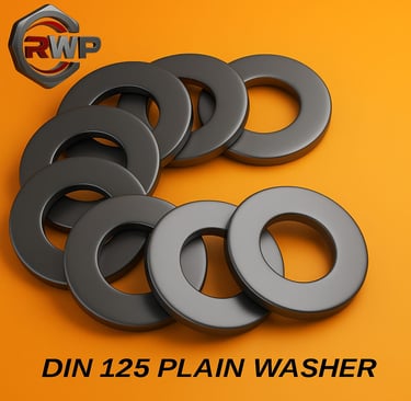 Flat washer DIN 125 – Standard plain washer