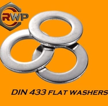 DIN 433 Washer – Small Outer Diameter Flat Washer for Screws and Bolts