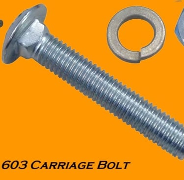 DIN 603 Carriage Bolt – Round Head Square Neck Bolt