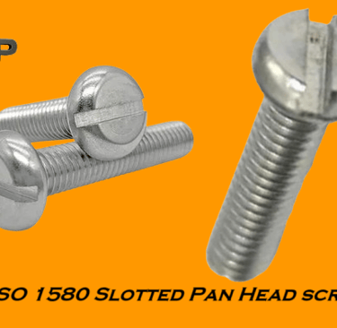DIN 85 Pan Head Screw – Slotted drive machine screw with cylindrical head