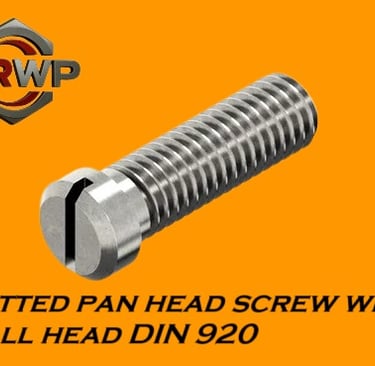 Slotted Screw DIN 920 Screw