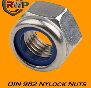 DIN 982 Nylock Nut