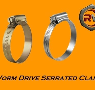 Worm Drive Serrated Clamp – Durable Hose Clamp with Enhanced Grip for Secure Connections